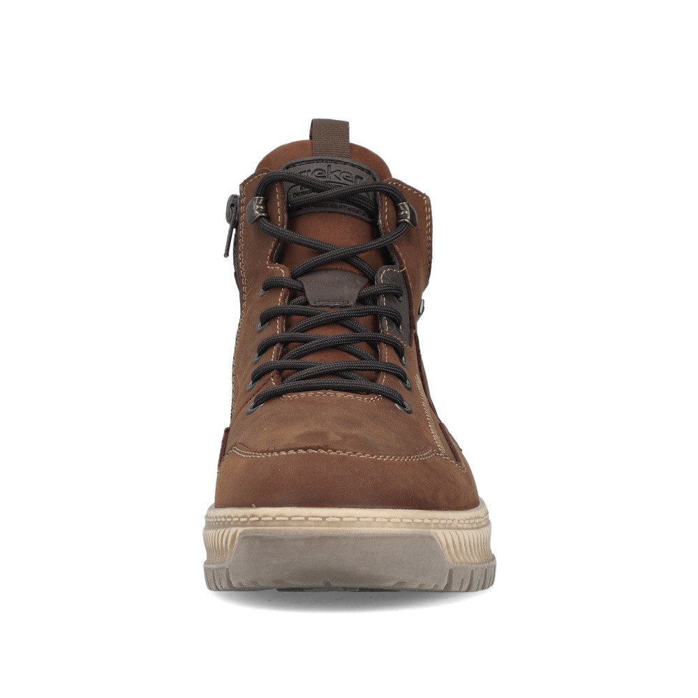 detail Pánská kotníková obuv RIEKER 38554-22 hnědá W5