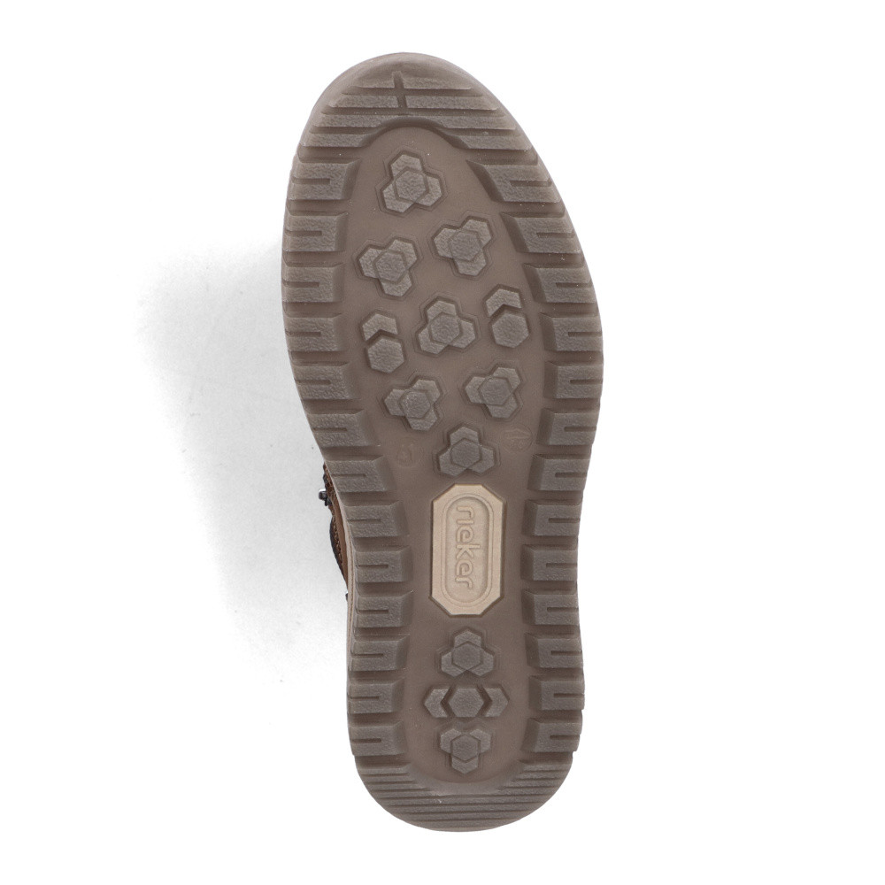 detail Pánská kotníková obuv RIEKER 38554-22 hnědá W5