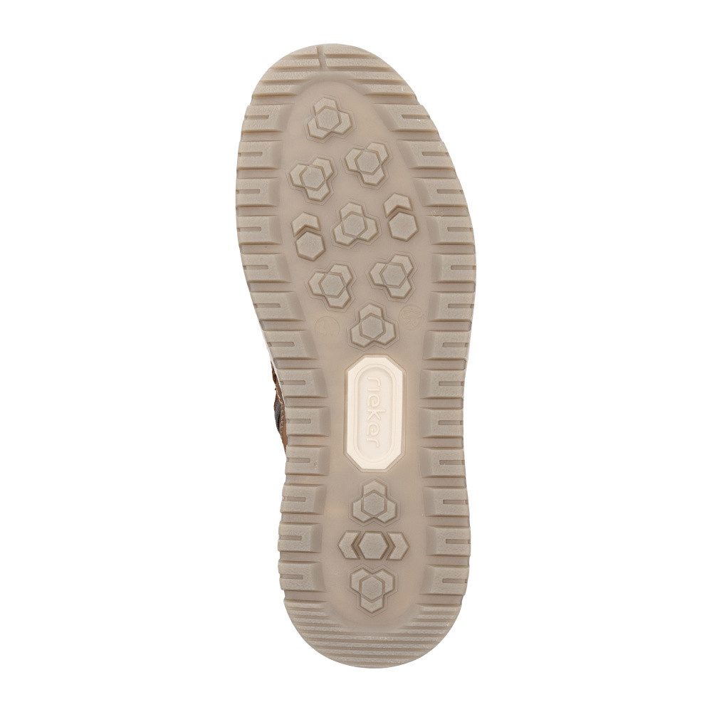 detail Pánská kotníková obuv RIEKER 38554-23 hnědá W5