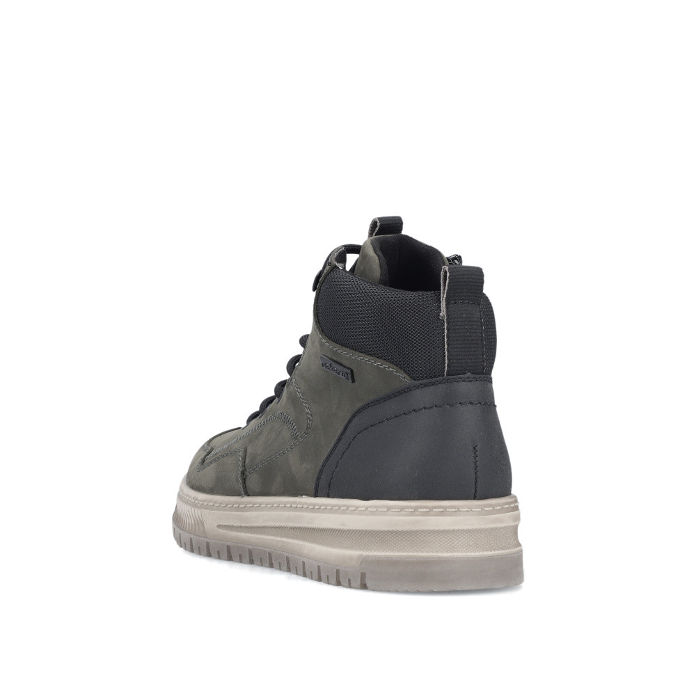 detail Pánská kotníková obuv RIEKER 38554-54 zelená W5