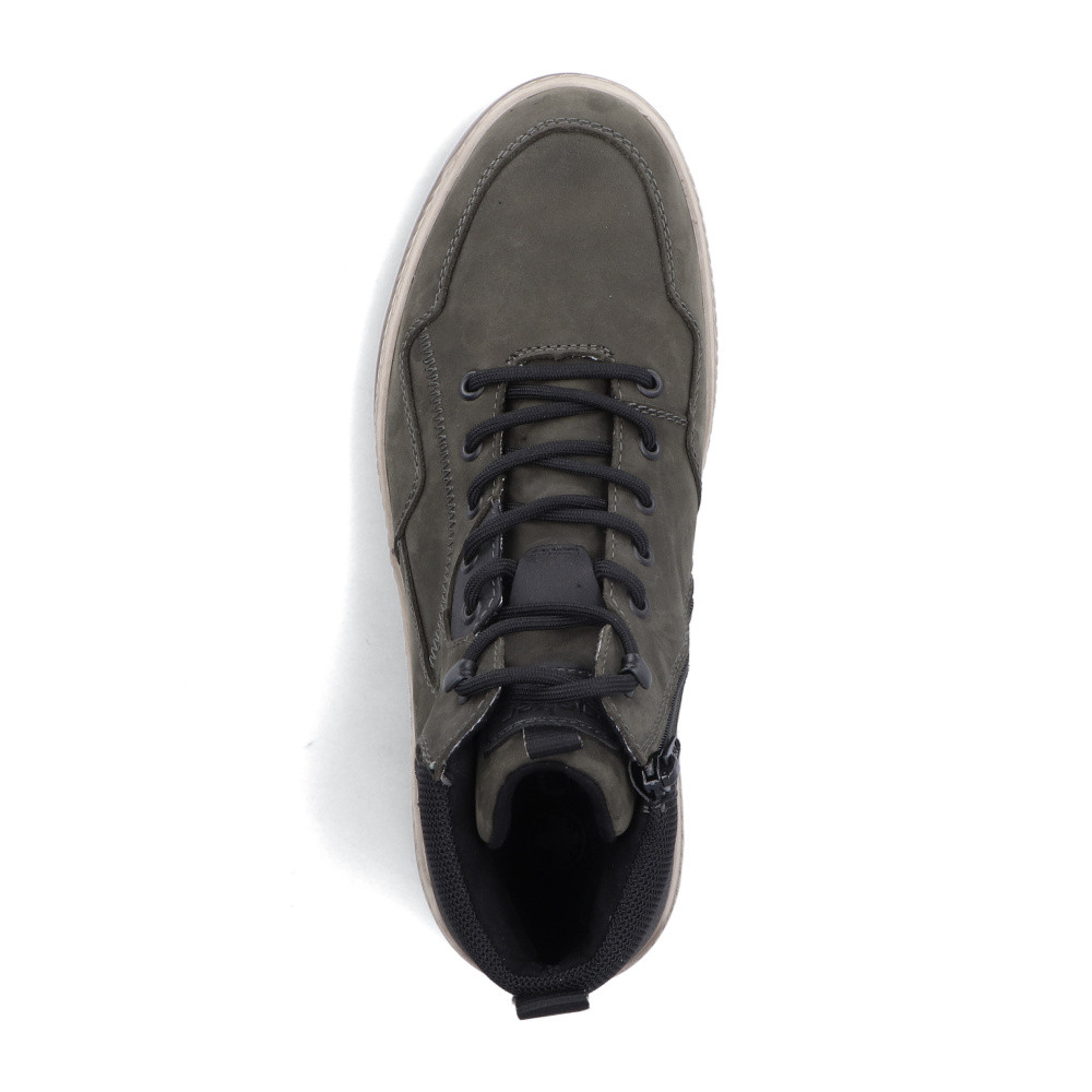 detail Pánská kotníková obuv RIEKER 38554-54 zelená W5