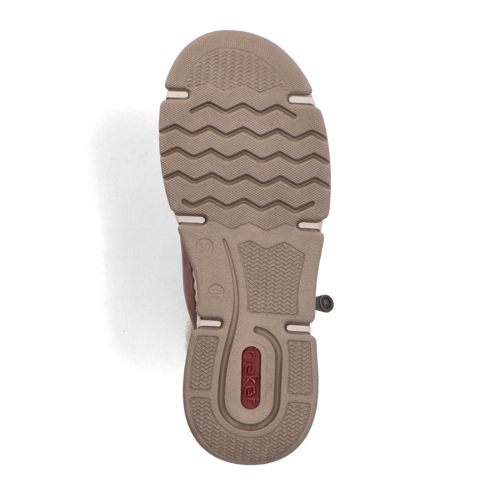 detail Dámská kotníková obuv RIEKER 45931-24 hnědá W5