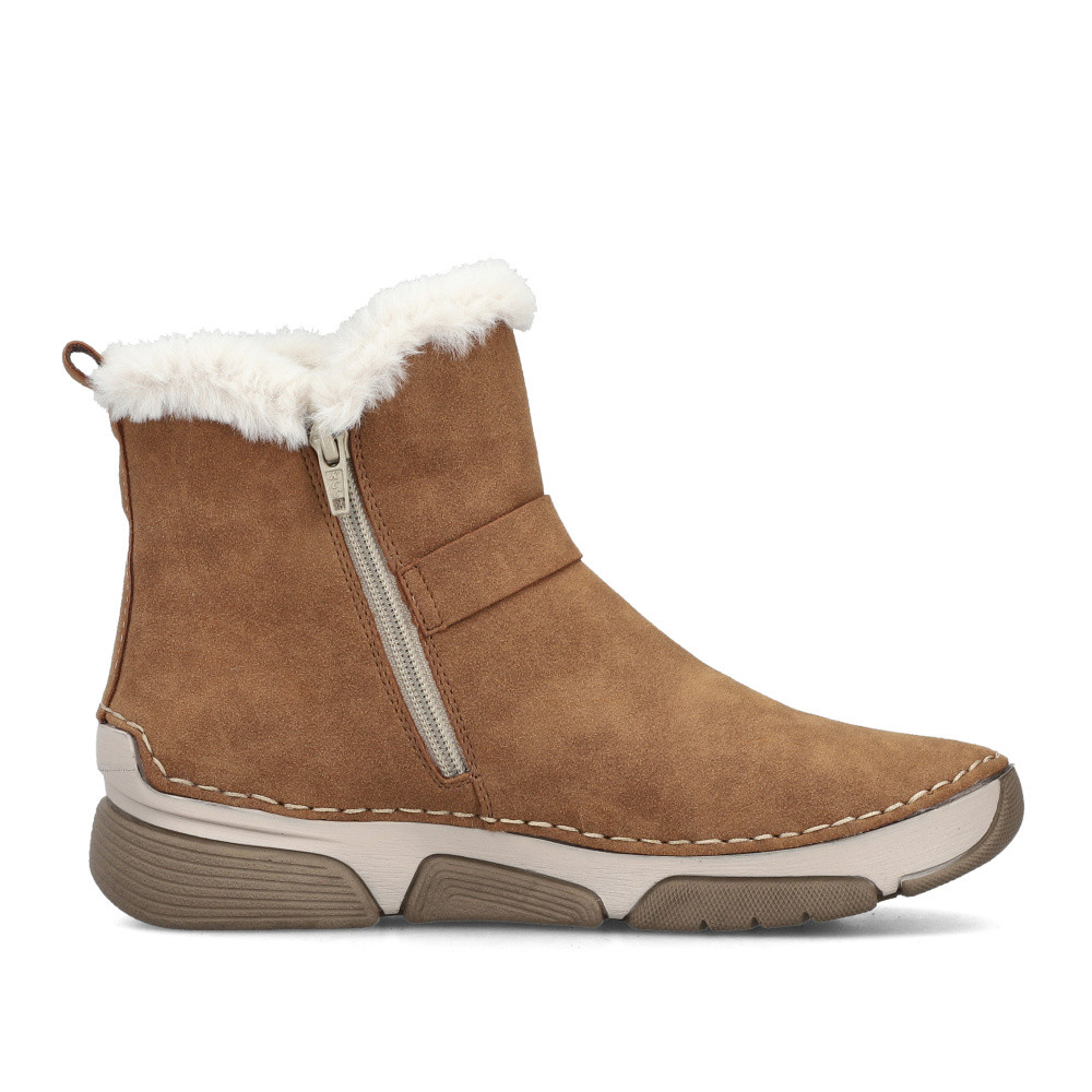 detail Dámská kotníková obuv RIEKER 45966-20 hnědá W5