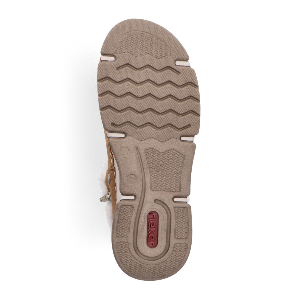 detail Dámská kotníková obuv RIEKER 45966-20 hnědá W5