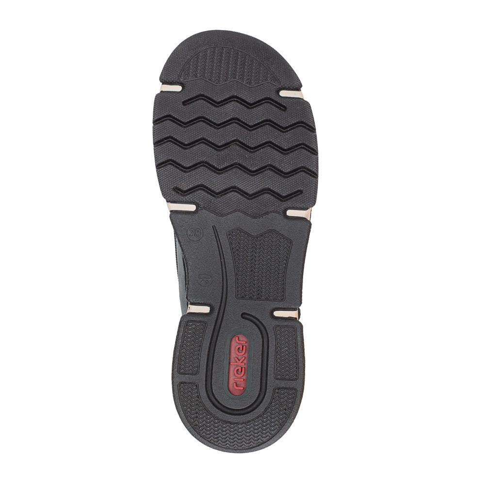 detail Dámská kotníková obuv RIEKER 45983-14 modrá W5