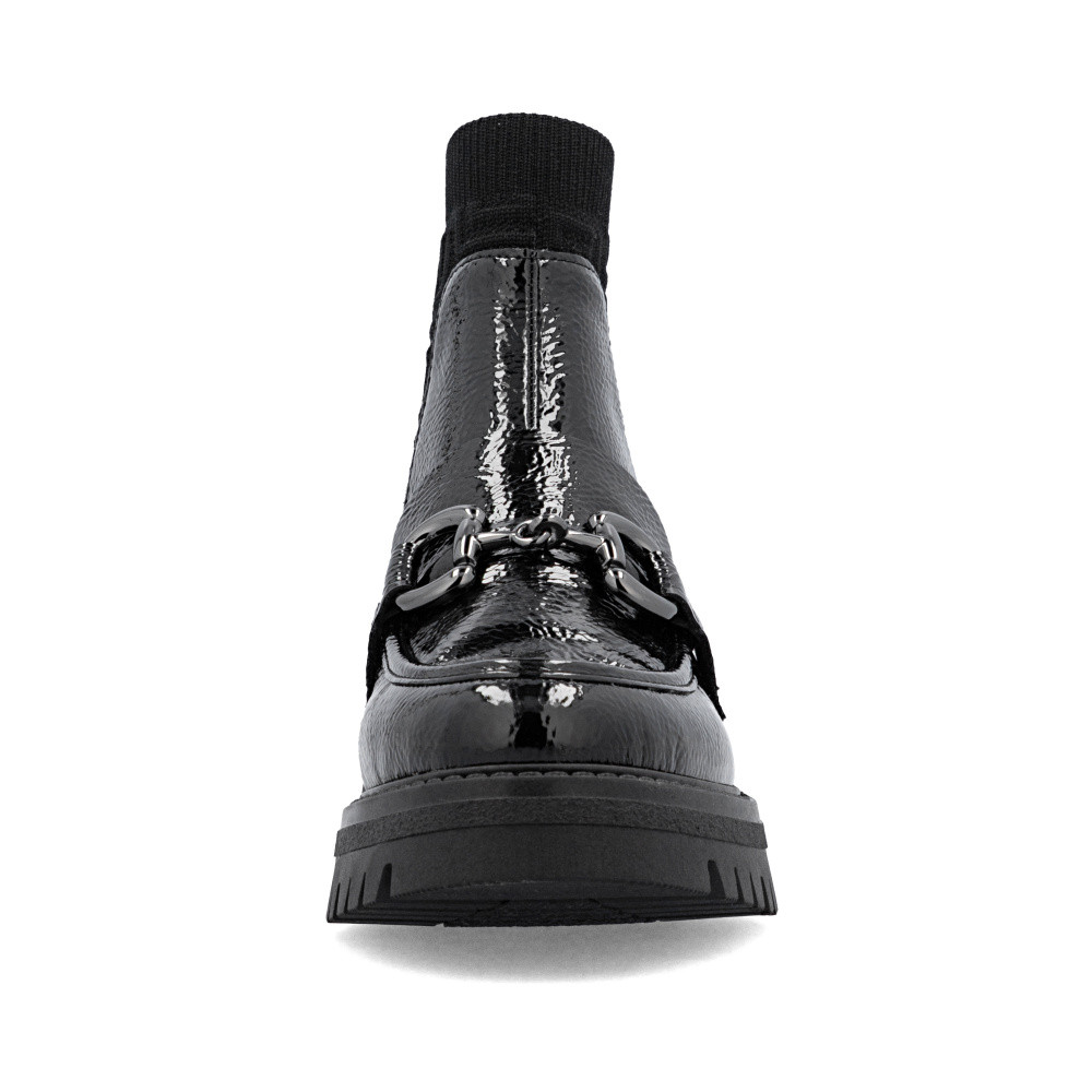 detail Dámská kotníková obuv RIEKER 47573-00 černá W5