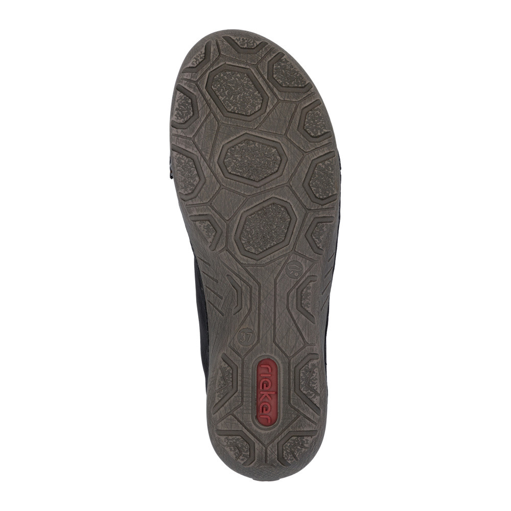 detail Dámská kotníková obuv RIEKER 52514-00 černá W5