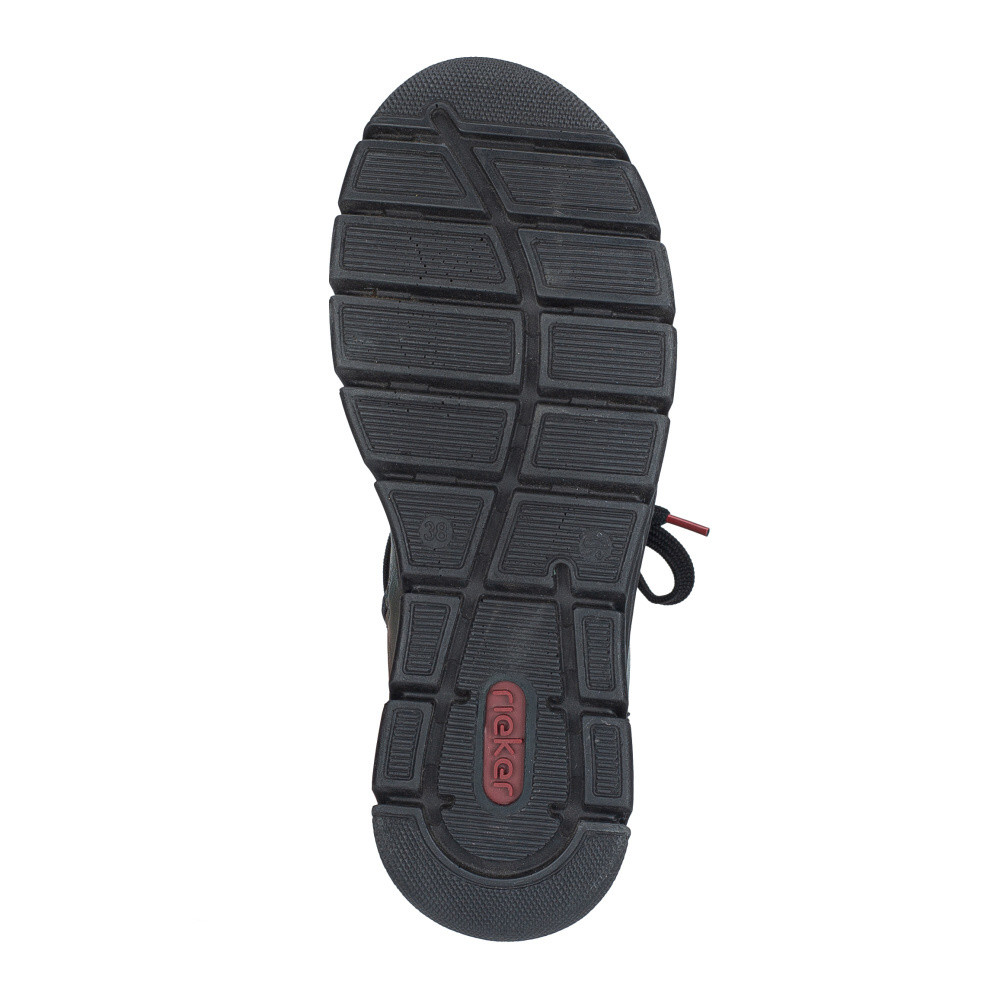 detail Dámská kotníková obuv RIEKER 55040-54 zelená W5