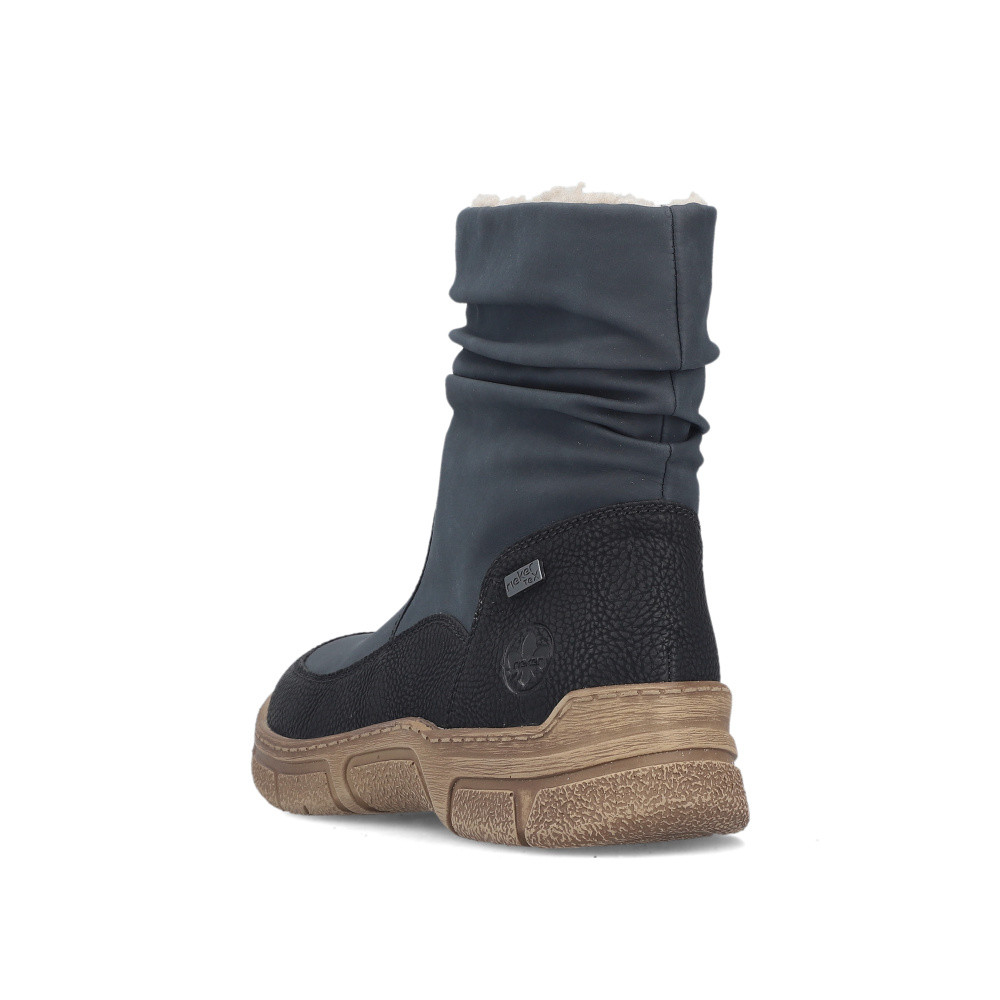 detail Dámská kotníková obuv RIEKER 72382-14 modrá W5