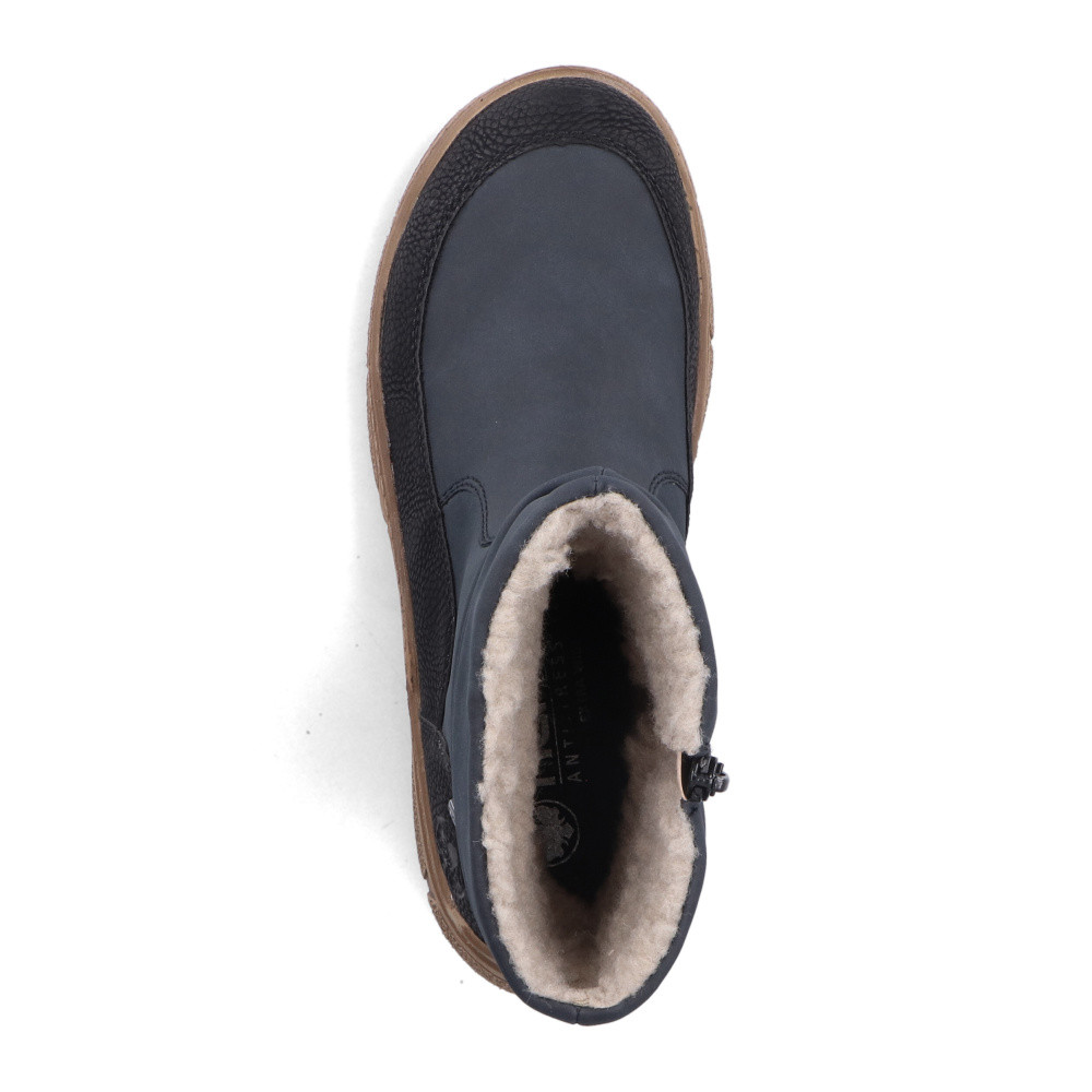 detail Dámská kotníková obuv RIEKER 72382-14 modrá W5