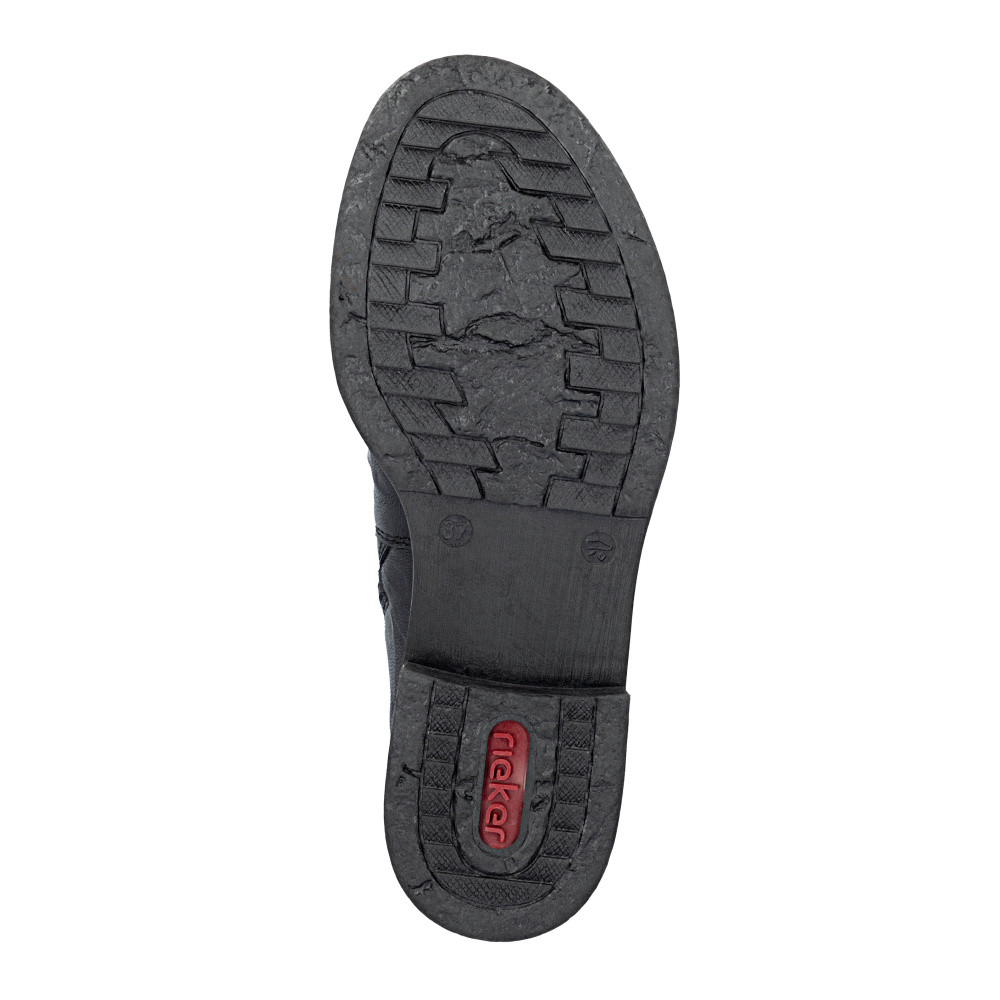 detail Dámská kotníková obuv RIEKER 74855-00 černá W5