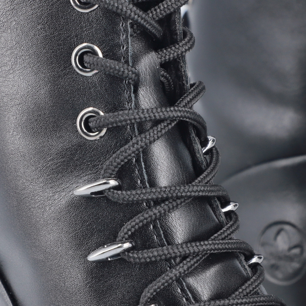 detail Dámská kotníková obuv RIEKER 75430-00 černá W5