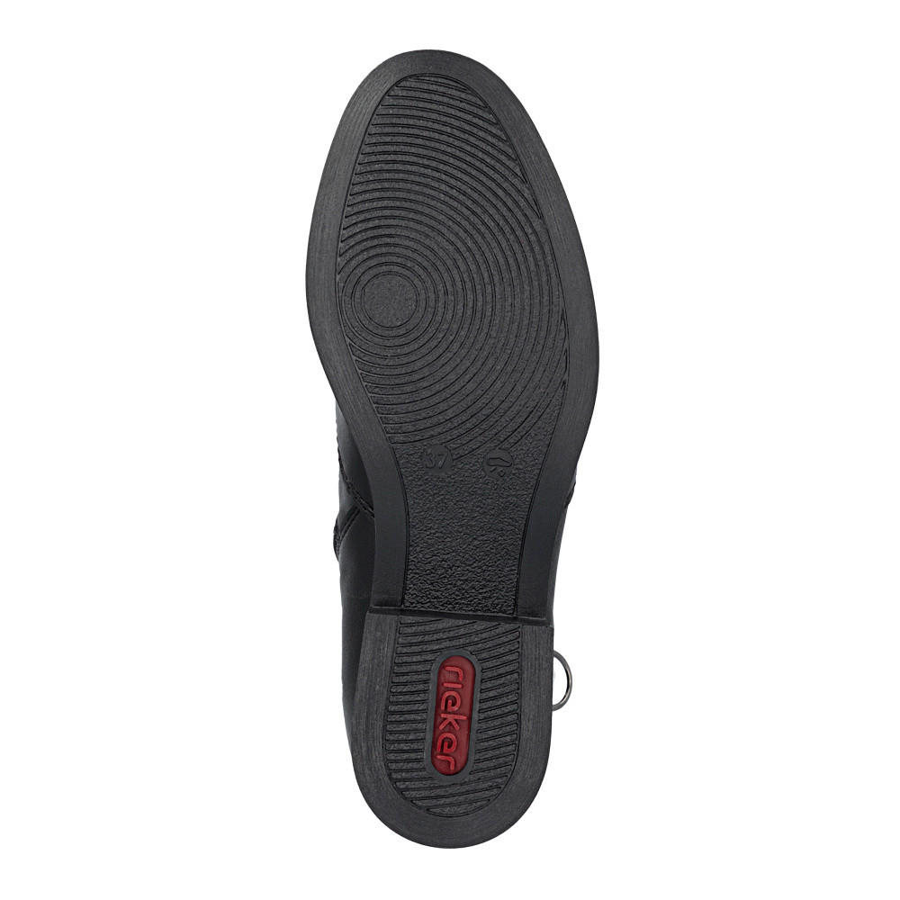 detail Dámská kotníková obuv RIEKER 77041-00 černá W5