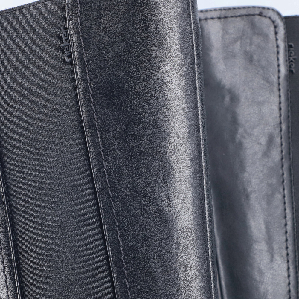 detail Dámske čižmy RIEKER 91590-00 čierna W5
