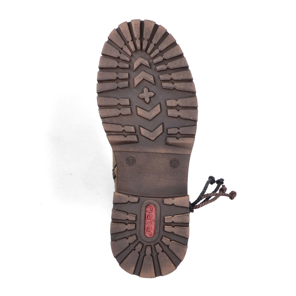 detail Dámská kotníková obuv RIEKER 93068-54 zelená W5