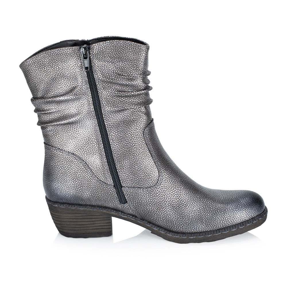 detail Dámská kotníková obuv RIEKER 93760-90 šedá W5