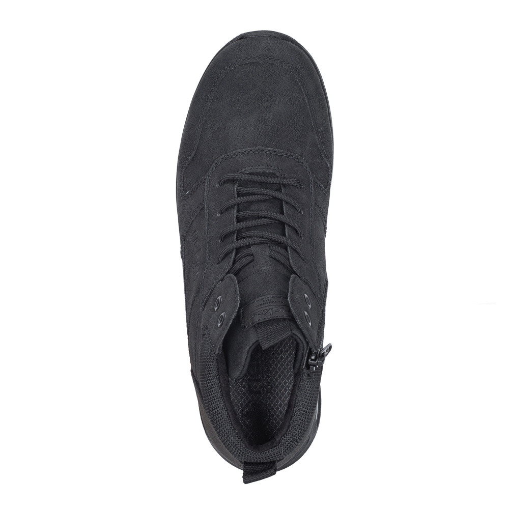 detail Pánska členková obuv RIEKER B1024-00 čierna W5