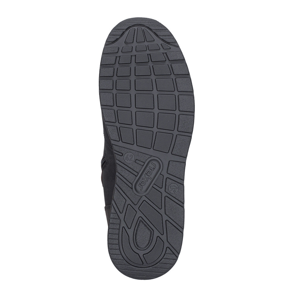 detail Pánska členková obuv RIEKER B1024-00 čierna W5