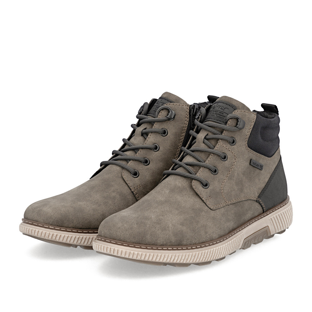 detail Pánská kotníková obuv RIEKER B3302-25 hnědá W5