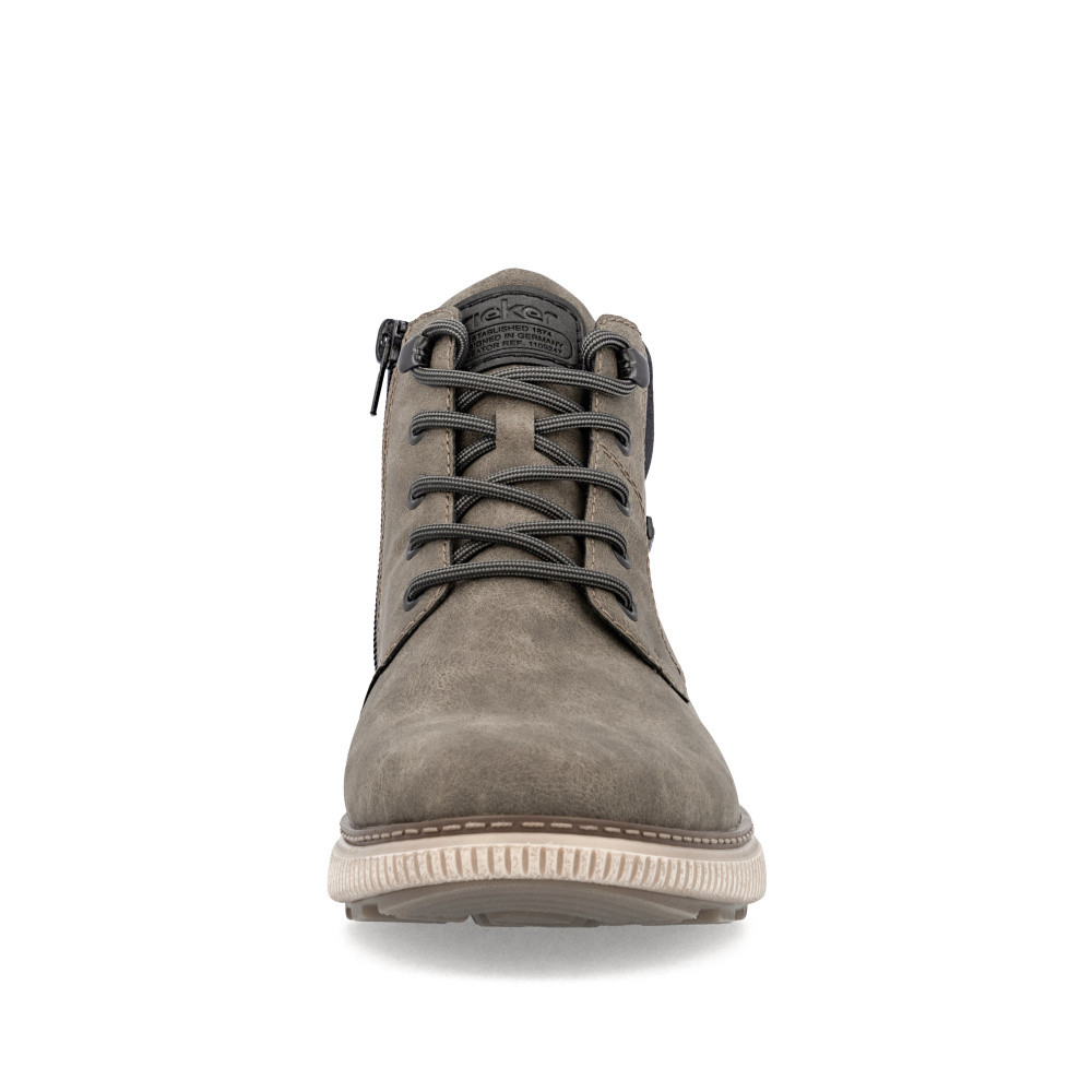 detail Pánská kotníková obuv RIEKER B3302-25 hnědá W5