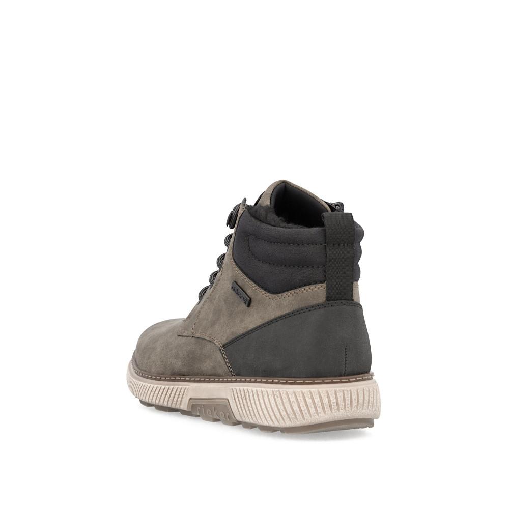 detail Pánská kotníková obuv RIEKER B3302-25 hnědá W5