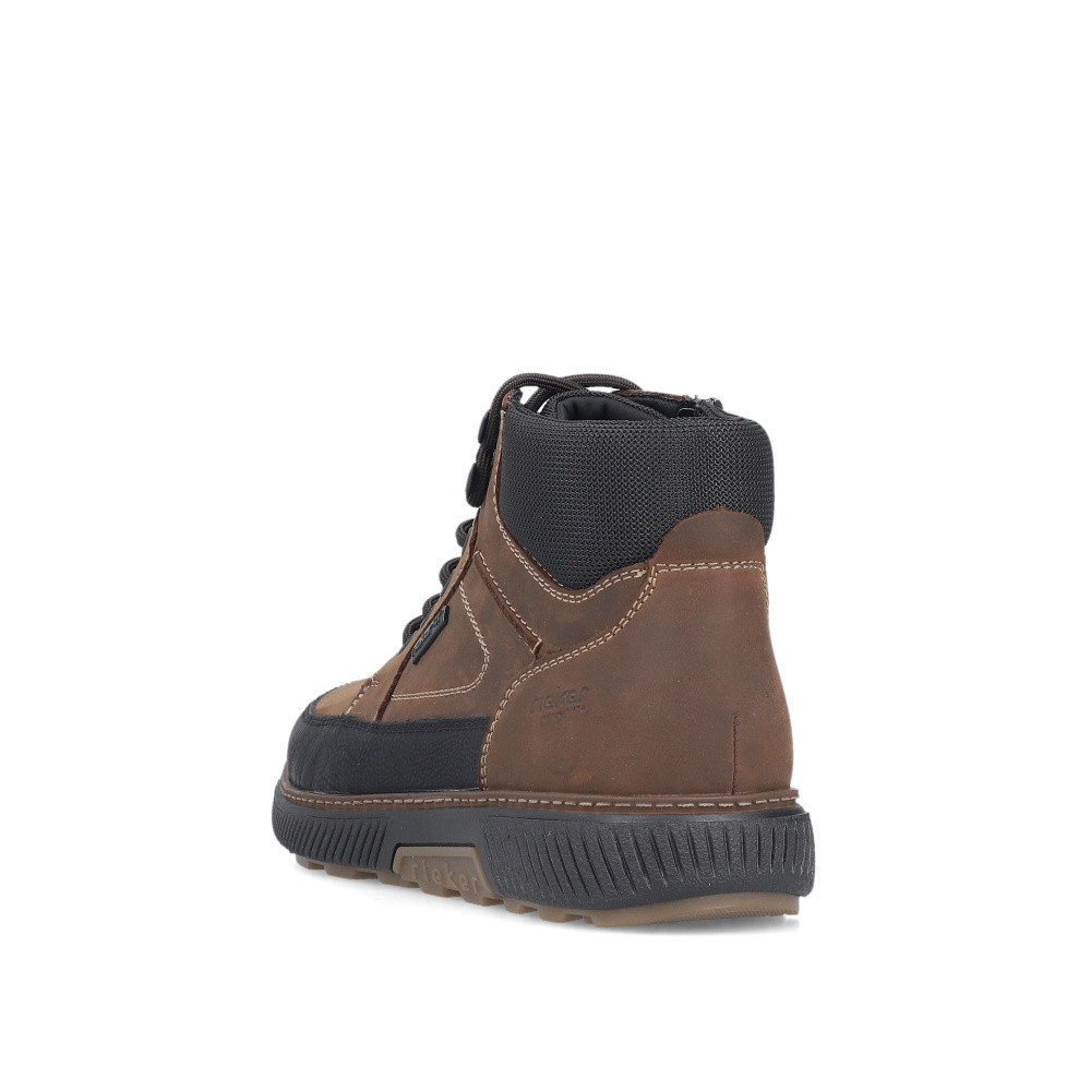 detail Pánská kotníková obuv RIEKER B3331-22 hnědá W5