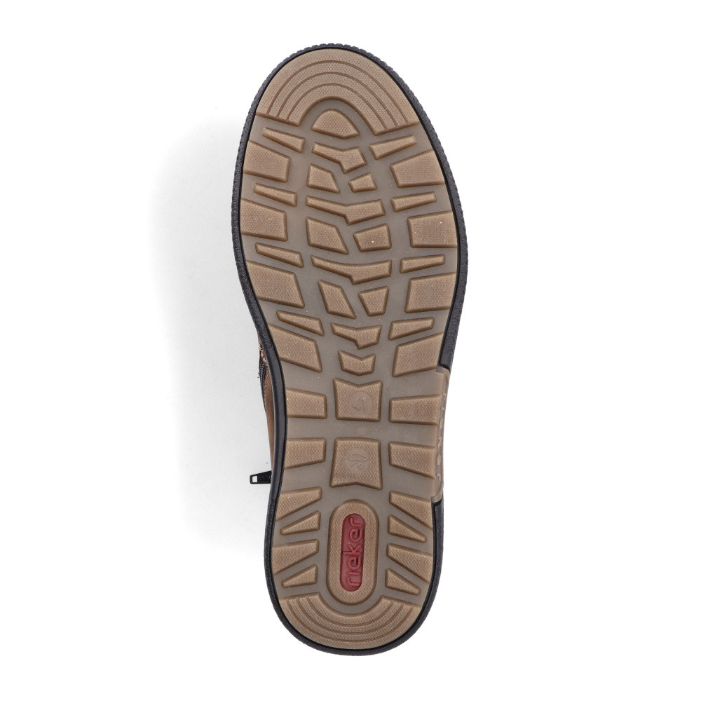 detail Pánská kotníková obuv RIEKER B3331-22 hnědá W5