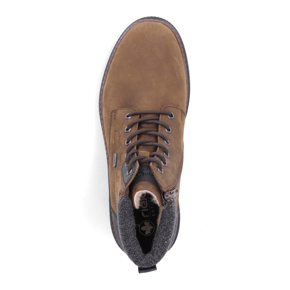 detail Pánská kotníková obuv RIEKER B3343-26 hnědá W5