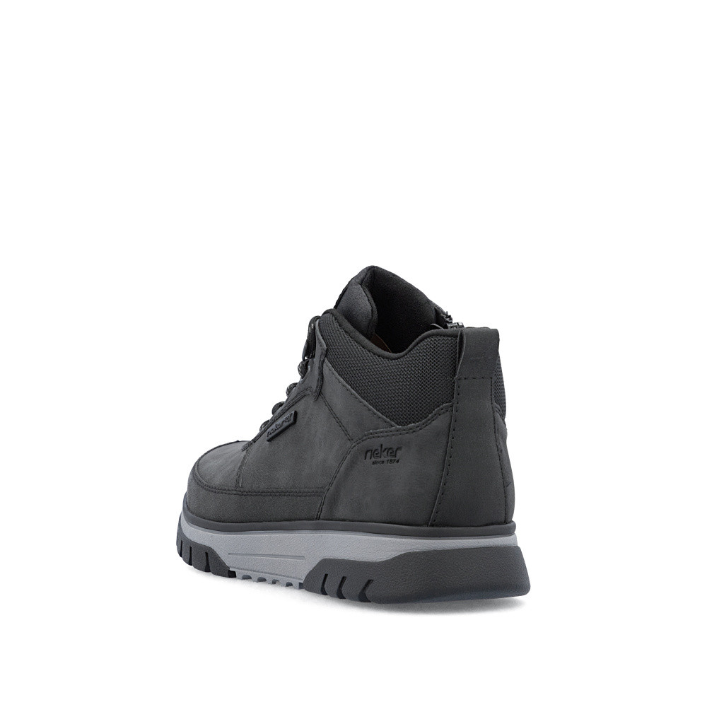 detail Pánská kotníková obuv RIEKER B9300-00 černá W5