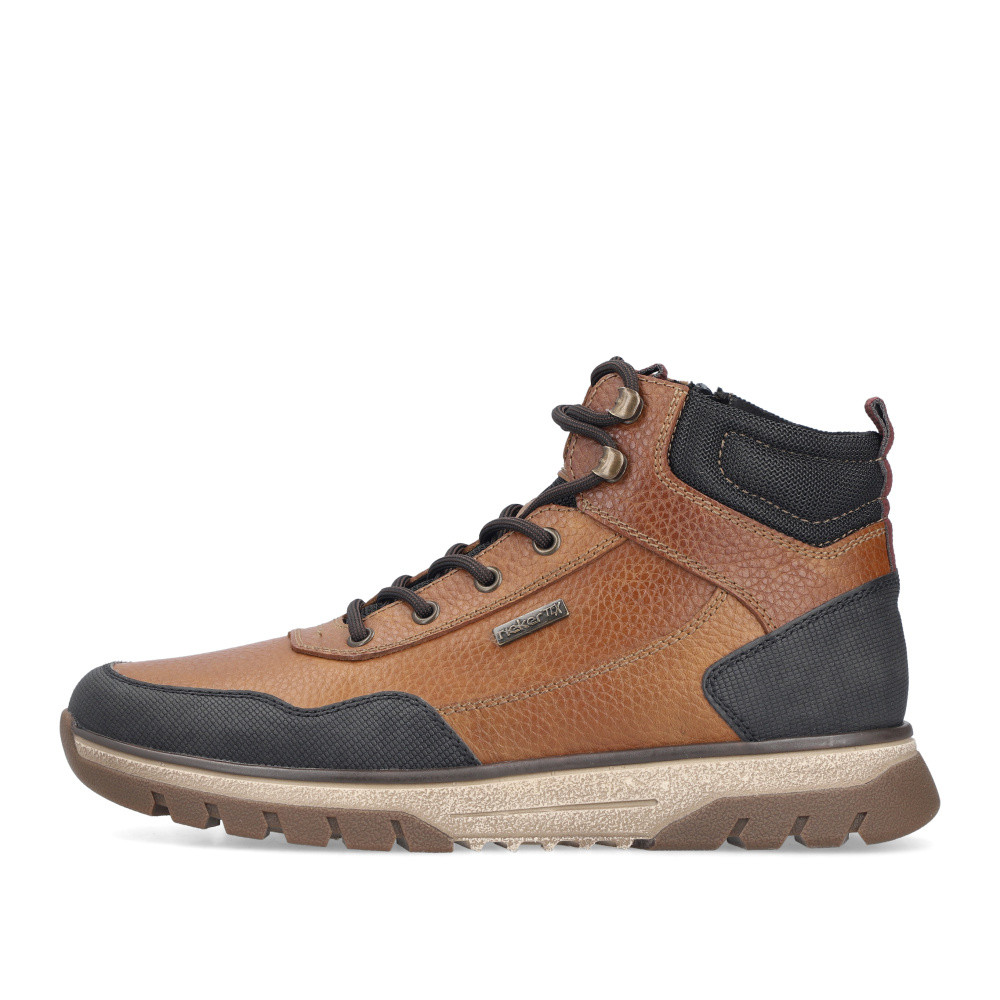 detail Pánská kotníková obuv RIEKER B9310-22 hnědá W5