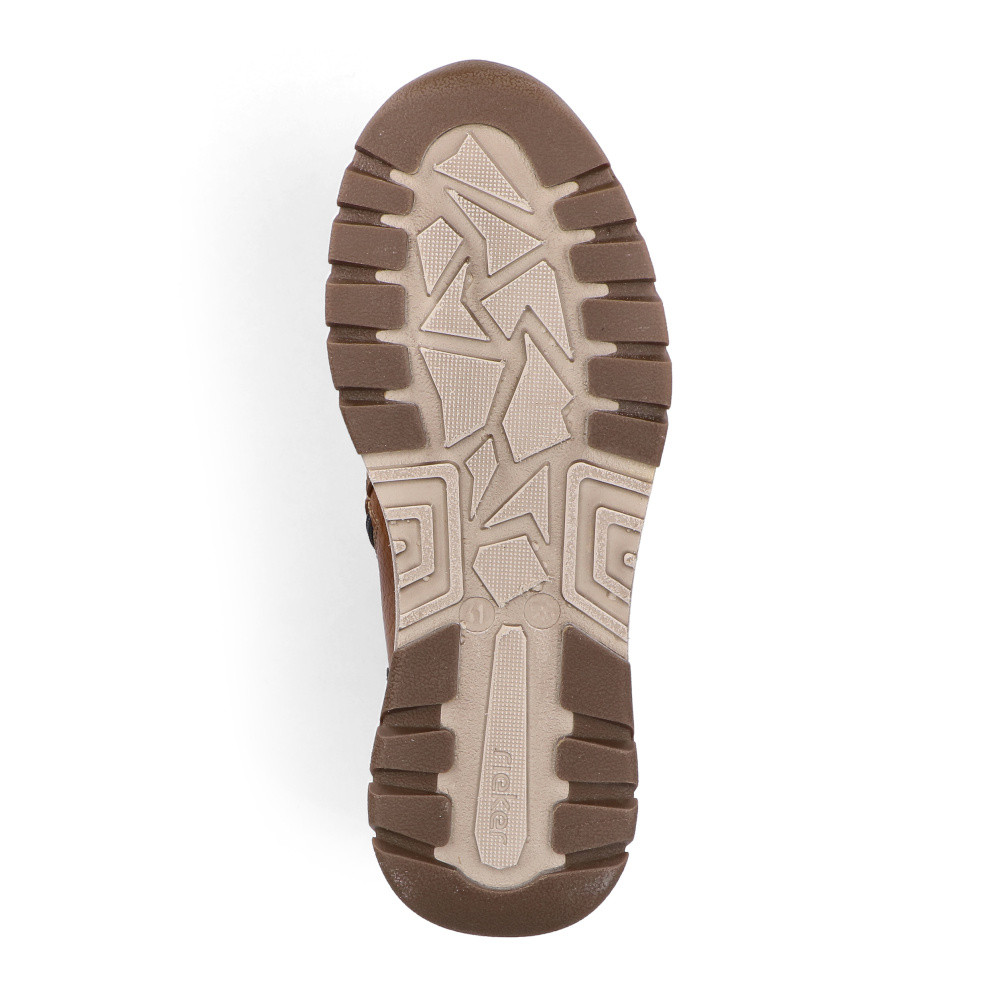 detail Pánská kotníková obuv RIEKER B9310-22 hnědá W5