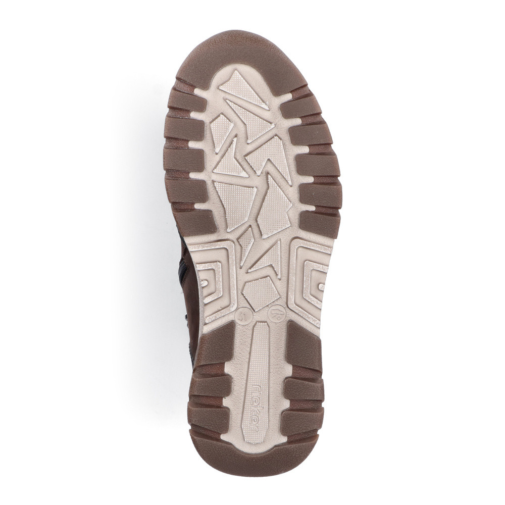 detail Pánská kotníková obuv RIEKER B9310-24 hnědá W5