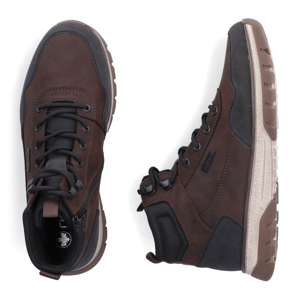 detail Pánská kotníková obuv RIEKER B9310-24 hnědá W5