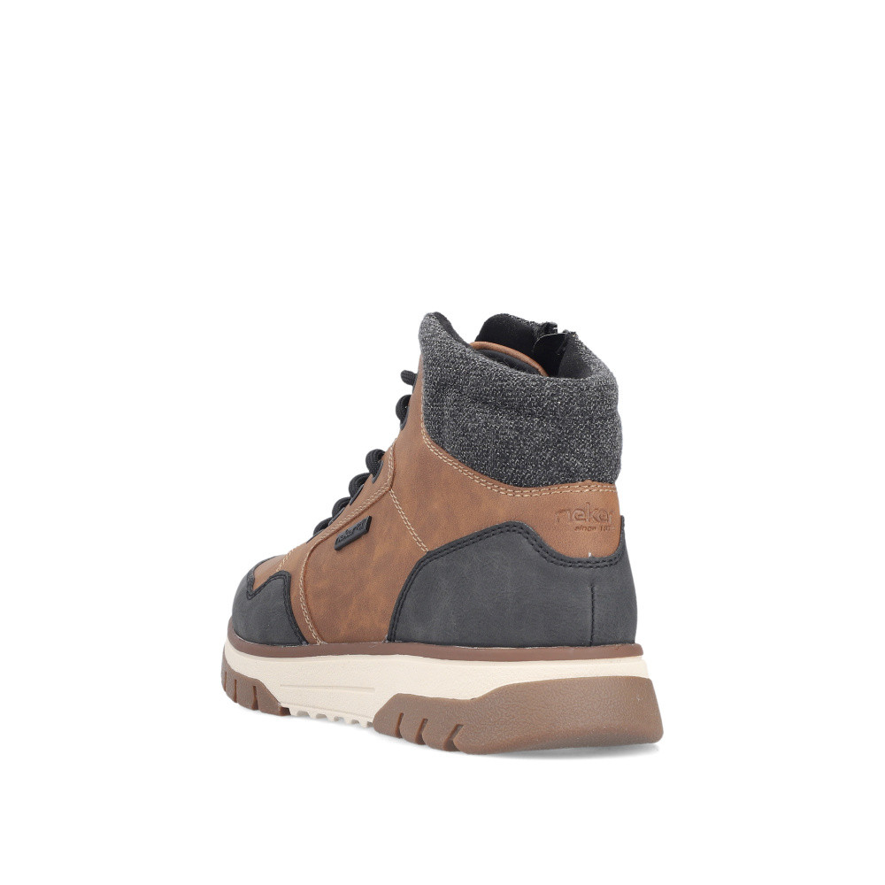 detail Pánská kotníková obuv RIEKER B9340-24 hnědá W5