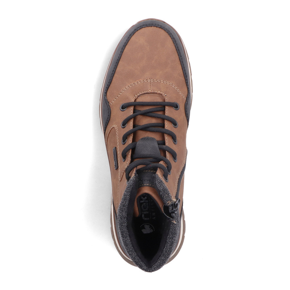 detail Pánská kotníková obuv RIEKER B9340-24 hnědá W5