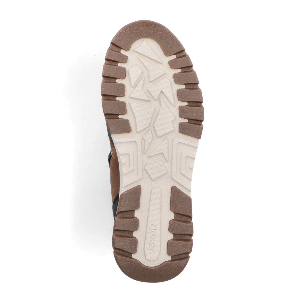 detail Pánská kotníková obuv RIEKER B9340-24 hnědá W5