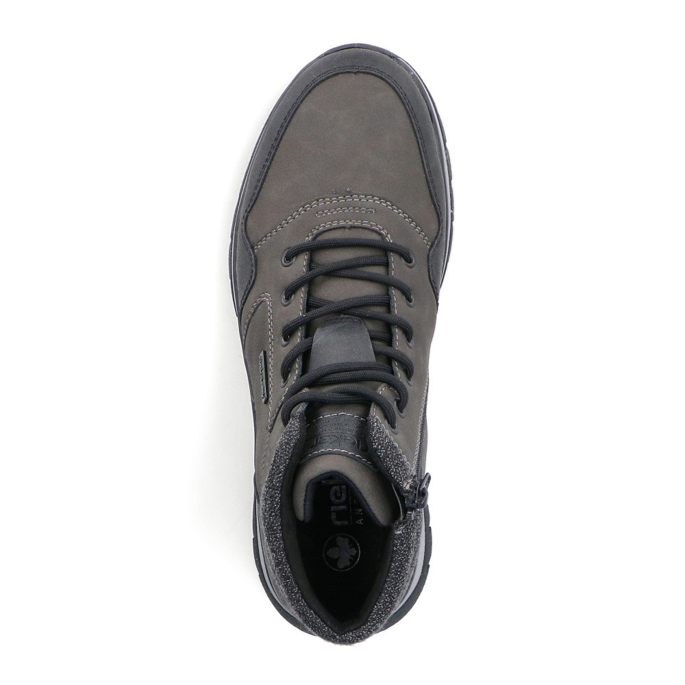 detail Pánská kotníková obuv RIEKER B9340-45 šedá W5