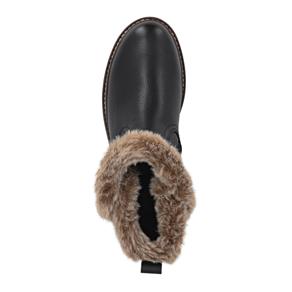 detail Dámská kotníková obuv REMONTE D0B83-03 černá W5