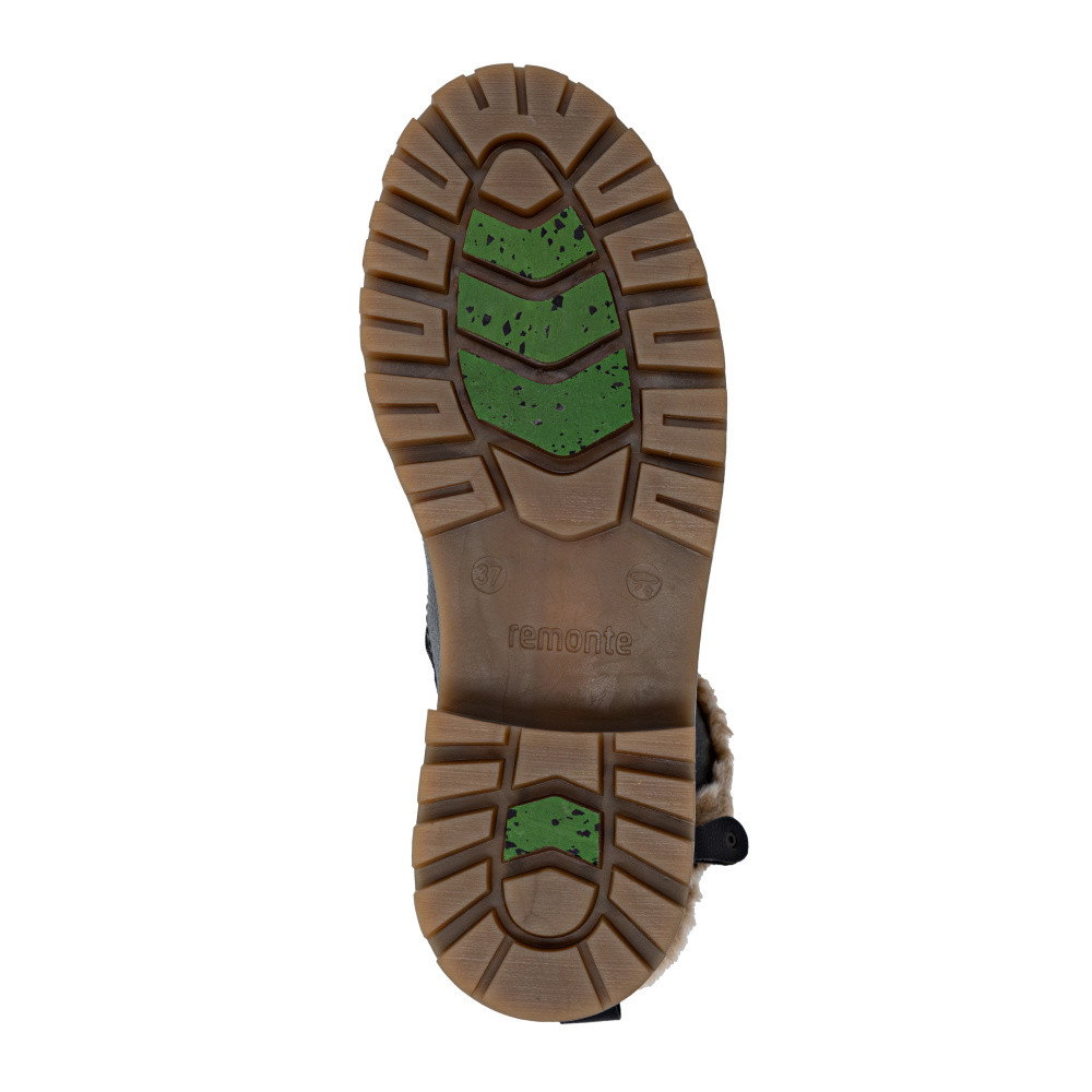 detail Dámská kotníková obuv REMONTE D0B83-03 černá W5