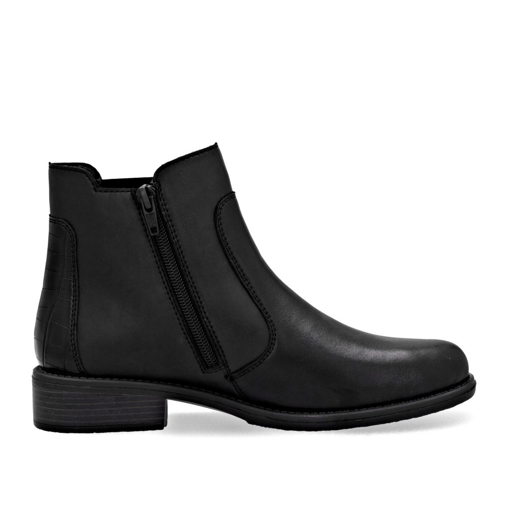 detail Dámská kotníková obuv REMONTE D0F70-00 černá W5