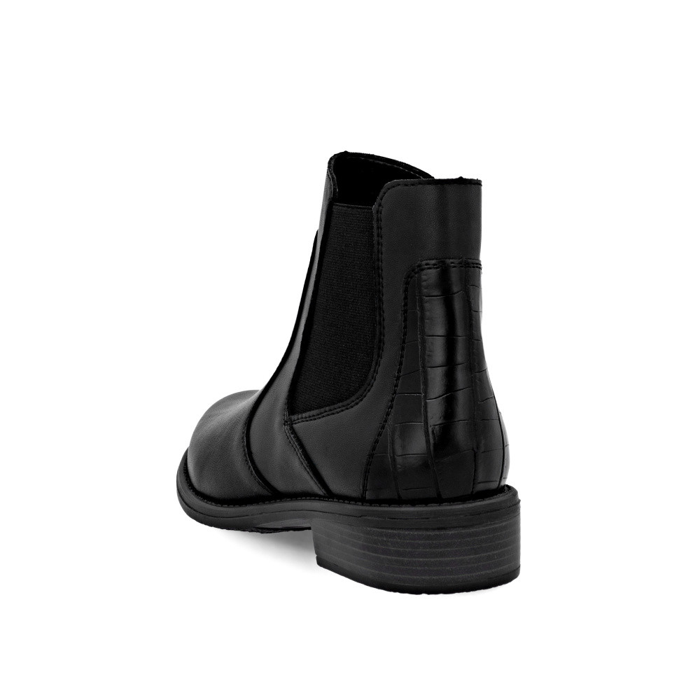 detail Dámská kotníková obuv REMONTE D0F70-00 černá W5