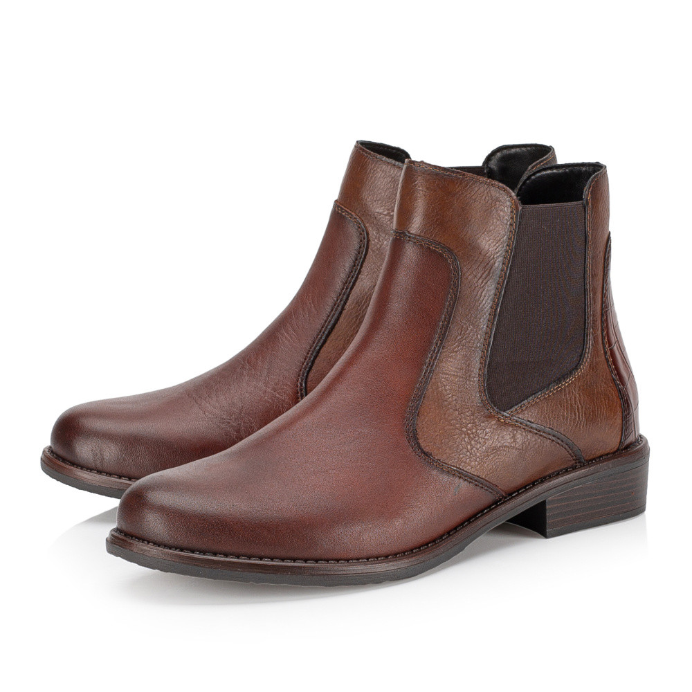 detail Dámská kotníková obuv REMONTE D0F70-23 hnědá W5