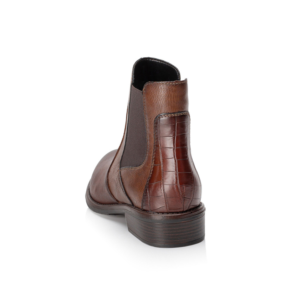 detail Dámská kotníková obuv REMONTE D0F70-23 hnědá W5