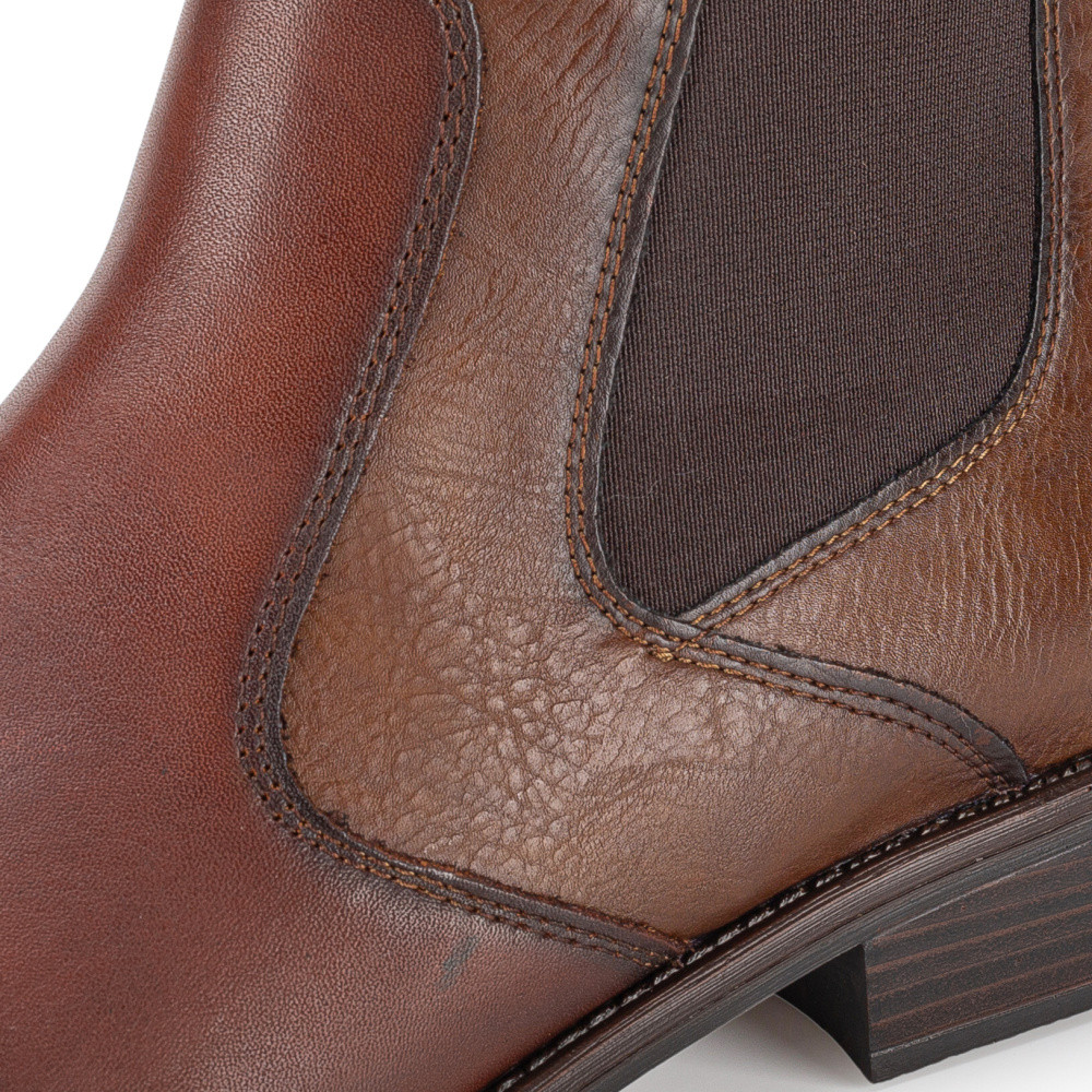 detail Dámská kotníková obuv REMONTE D0F70-23 hnědá W5