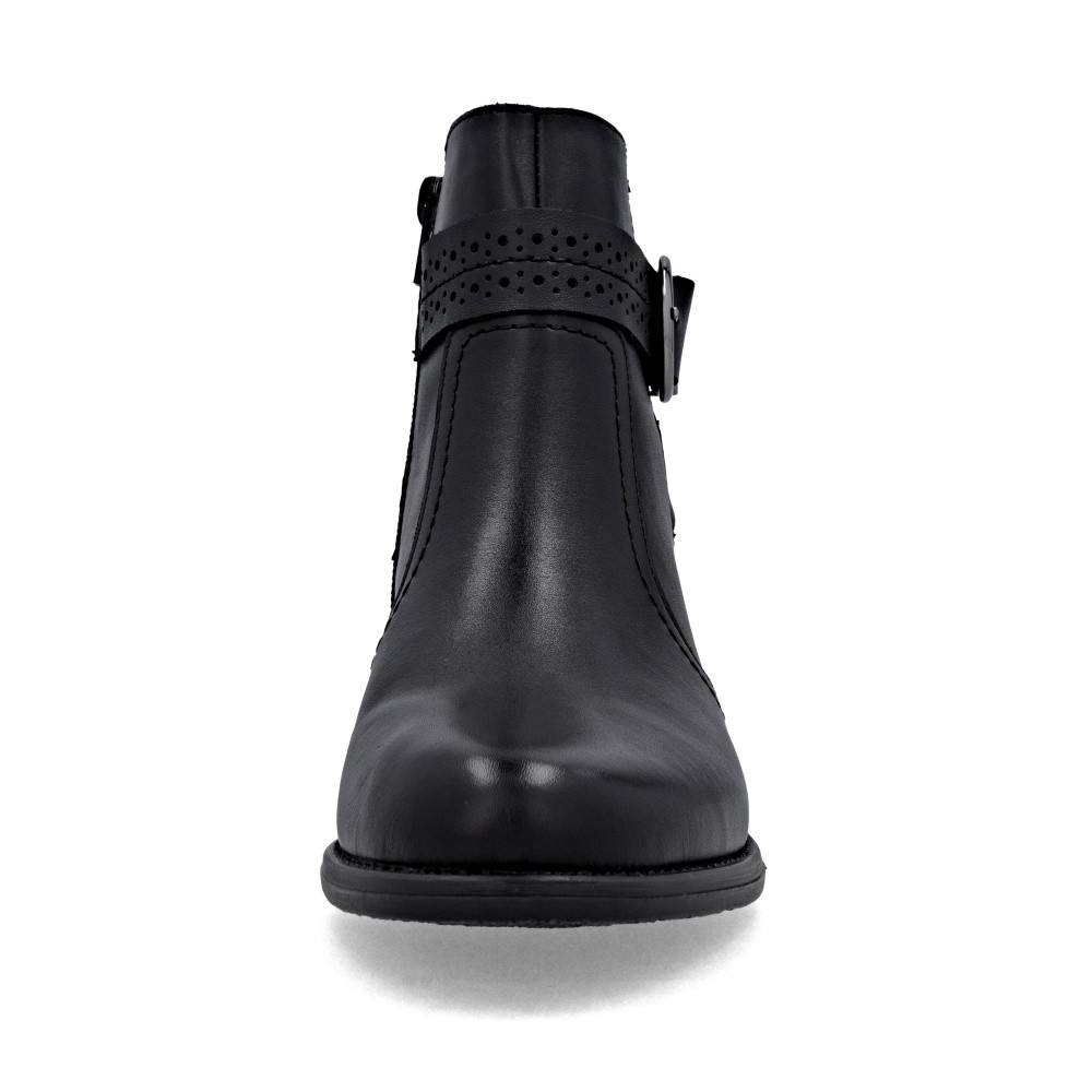 detail Dámská kotníková obuv REMONTE D0F81-00 černá W5