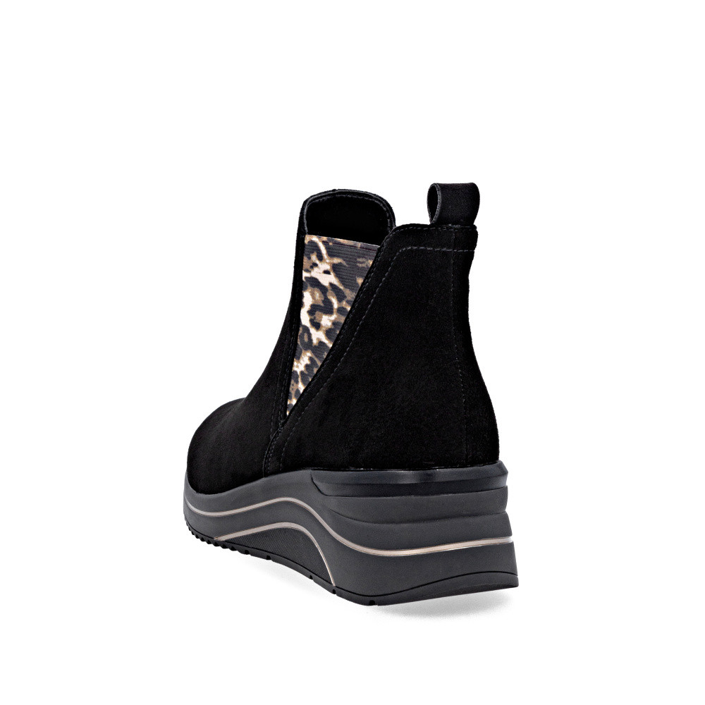 detail Dámská kotníková obuv REMONTE D0T75-04 černá W5