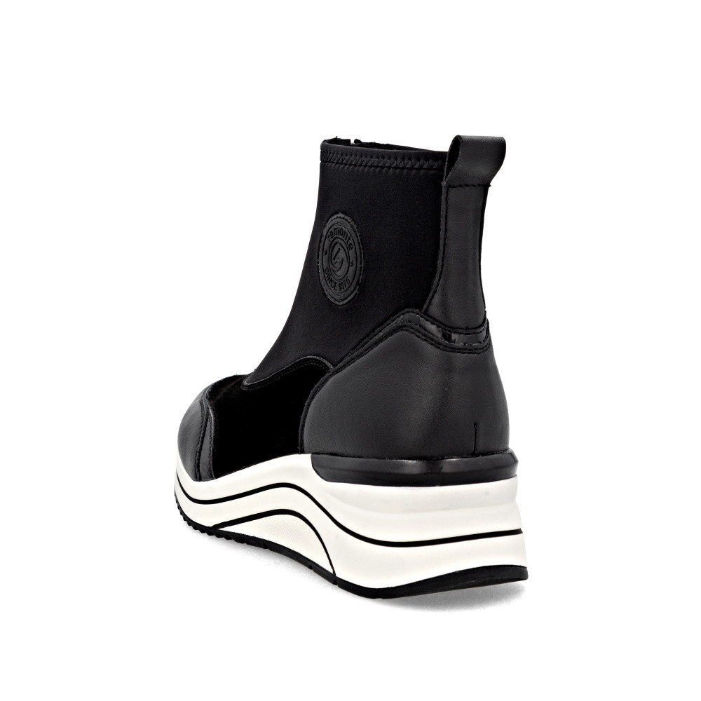 detail Dámská kotníková obuv REMONTE D0T78-02 černá W5