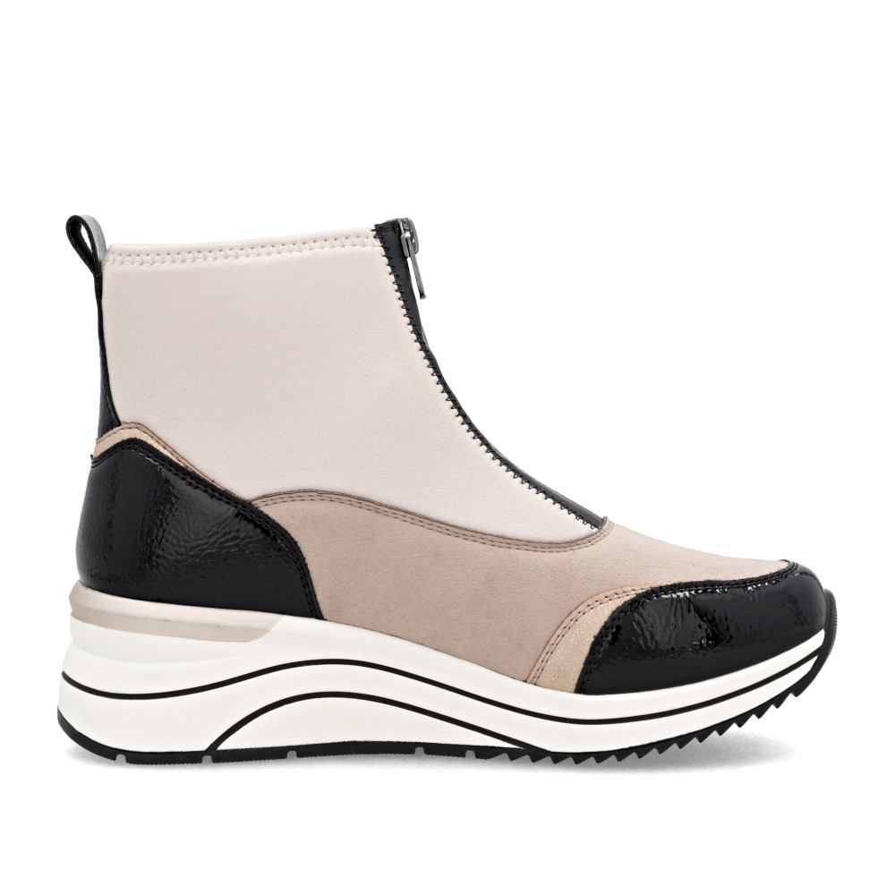 detail Dámská kotníková obuv REMONTE D0T78-60 béžová W5