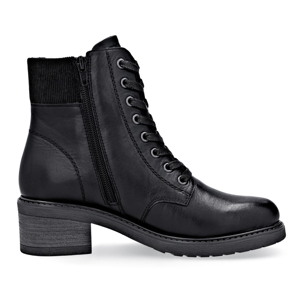 detail Dámská kotníková obuv REMONTE D1A70-01 černá W5