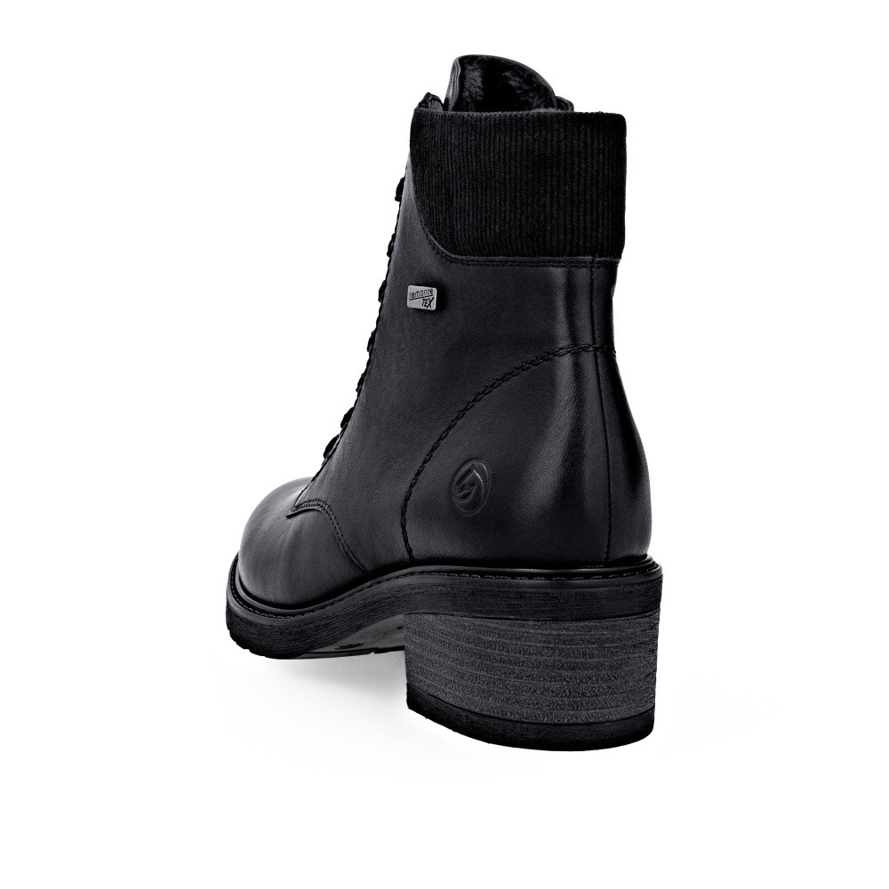 detail Dámská kotníková obuv REMONTE D1A70-01 černá W5